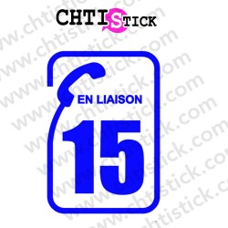 STICKER 15 AMBULANCE EN LIAISON 2