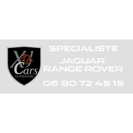 MARQUAGE VITRE ARRIERE XJ CARS GARAGE