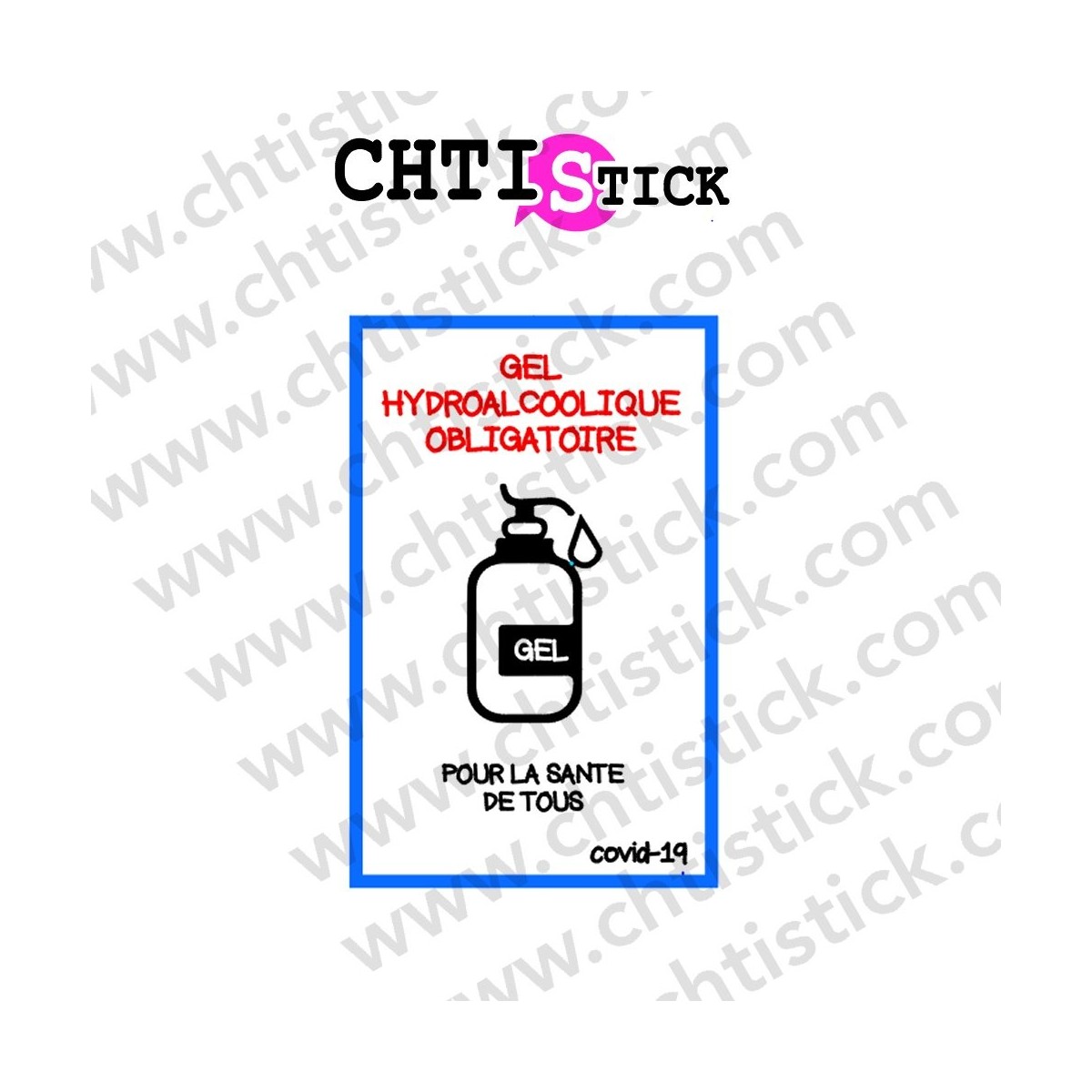 AUTOCOLLANT GEL OBLIGATOIRE