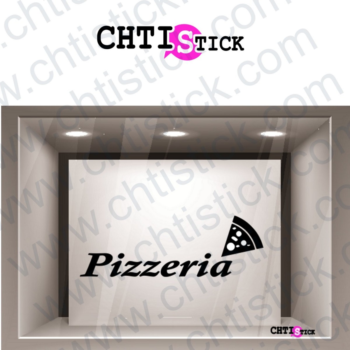 chtistick STICKERS PIZZERIA