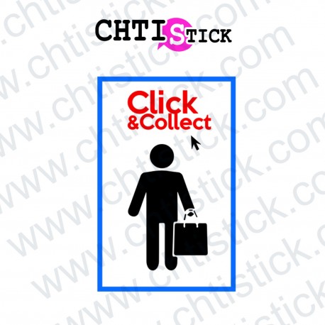 AUTOCOLLANT CLICK & COLLECT