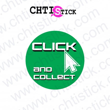 AUTOCOLLANT CLICK & COLLECT 2