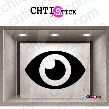 STICKERS OEIL OPHTALMOLOGISTE 2