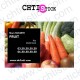 AUTOCOLLANT FRUITS et LEGUMES