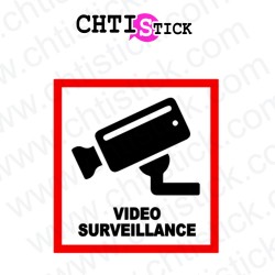 AUTOCOLLANT VIDEO SURVEILLANCE