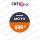 AUTOCOLLANT TARIF MOTO ECOLE