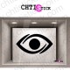 STICKERS OEIL OPHTALMOLOGISTE