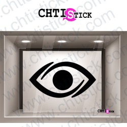 STICKERS OEIL OPHTALMOLOGISTE 5