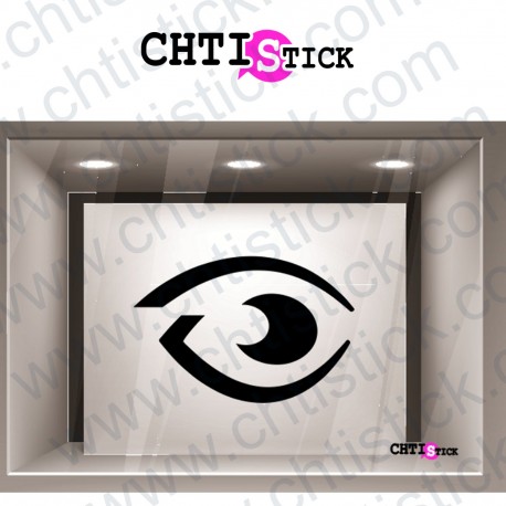 STICKERS OEIL OPHTALMOLOGISTE 6