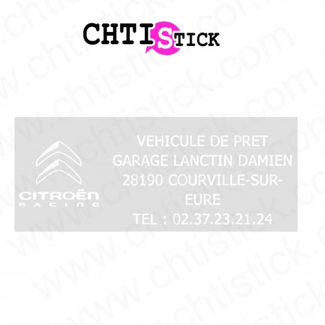AUTOCOLLANT VOITURE COURTOISIE
