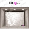 chtistick DECORATION VITRINE FEUILLE TG