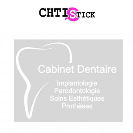 STICKER DENTISTE CLIENT