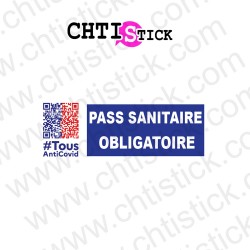 AUTOCOLLANT PASS SANITAIRE OBLIGATOIRE3