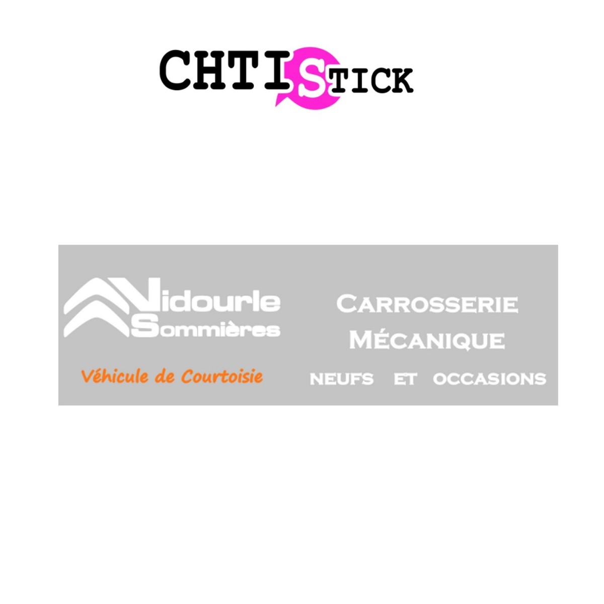 MARQUAGE VITRE ARRIERE GARAGE