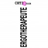 STICKER ERGOTHERAPEUTE VERTICAL XXL