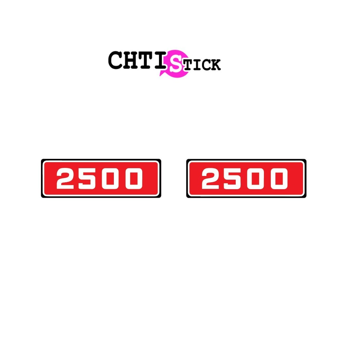 STICKERS GUTBROD MOTOSTANDARD 2500