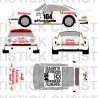 chtistick KIT DECO RALLYE PORSCHE TOUR AUTO