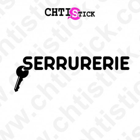 STICKERS SERRURERIE CLE 2