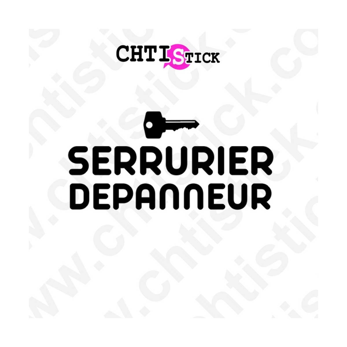 chtistick STICKERS SERRURIER DEPANNEUR