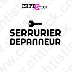 STICKERS SERRURIER DEPANNEUR