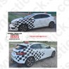 chtistick FLOCAGE AUTO ECOLE DAMIER 