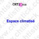 STICKERS ESPACE CLIMATISE