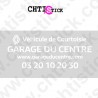 chtistick FLOCAGE VITRE ARRIERE RENAULT