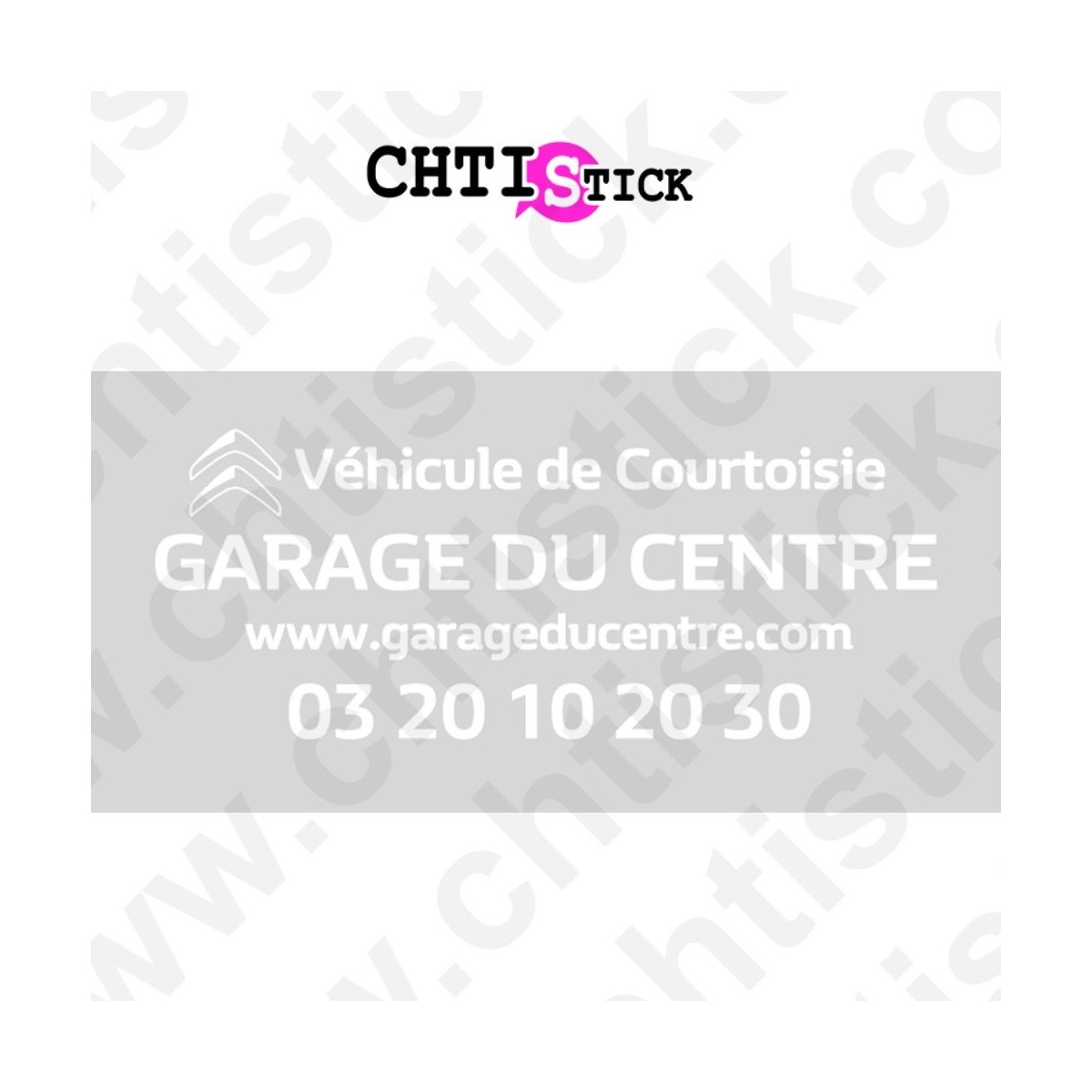 chtistick FLOCAGE VITRE ARRIERE CITROEN