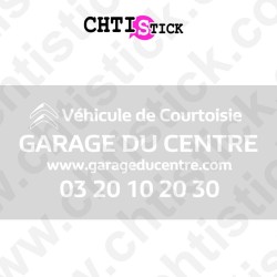 chtistick FLOCAGE VITRE ARRIERE CITROEN