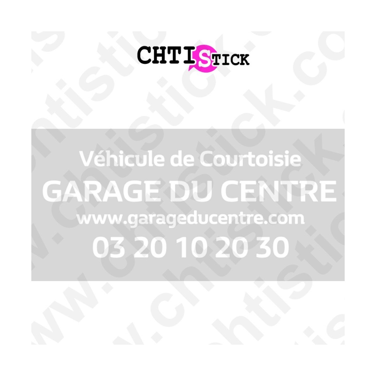 FLOCAGE VITRE ARRIERE GARAGE