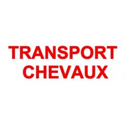 STICKER LIVRAISON CHEVAUX