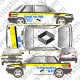 chtistick KIT DECO RALLYE R11 PERSONNALISE