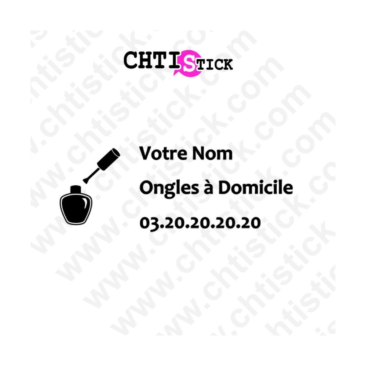 chtistick MARQUAGE VÉHICULE ONGLERIE