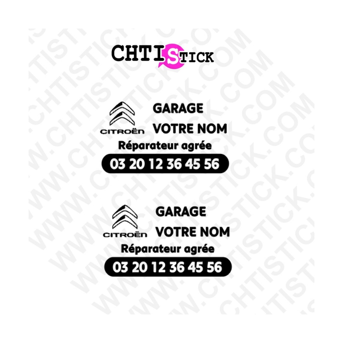 FLOCAGE CITROEN ASSISTANCE 