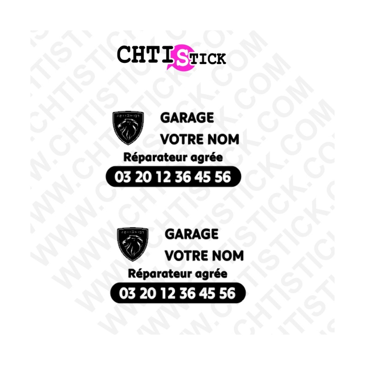 FLOCAGE PEUGEOT ASSISTANCE 