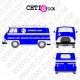 chtistick DECO ASSISTANCE ESTAFETTE GOELETTE