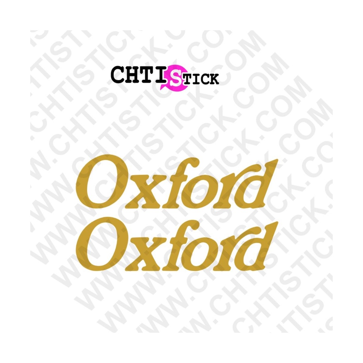 2 AUTOCOLLANTS POLO OXFORD VW