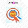 Autocollant rosette BMC