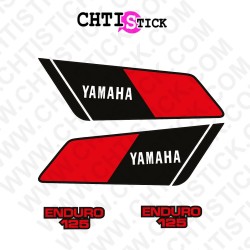 chtistick STICKERS YAMAHA 125 DTMX 78 B