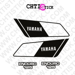 chtistick STICKERS YAMAHA 125 DTMX 78 N
