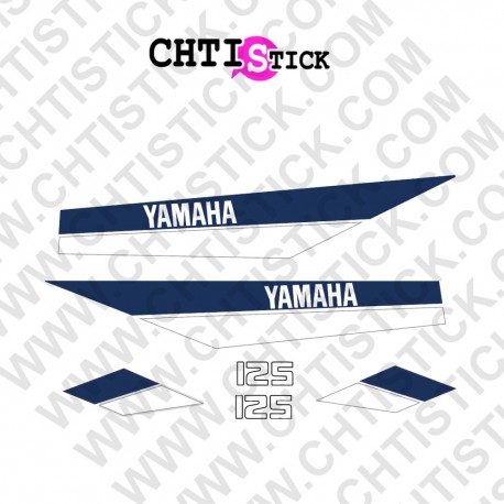 STICKERS YAMAHA 125 DTMX 80 BB