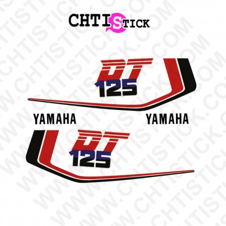 STICKERS YAMAHA 125 DTMX 86 RN