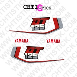 STICKERS YAMAHA 125 DTMX 86 RG