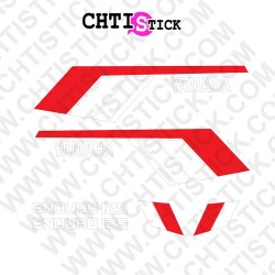 chtistick STICKERS YAMAHA 125 DTMX 79 RB