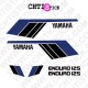 chtistick STICKERS YAMAHA 125 DTMX 79 B