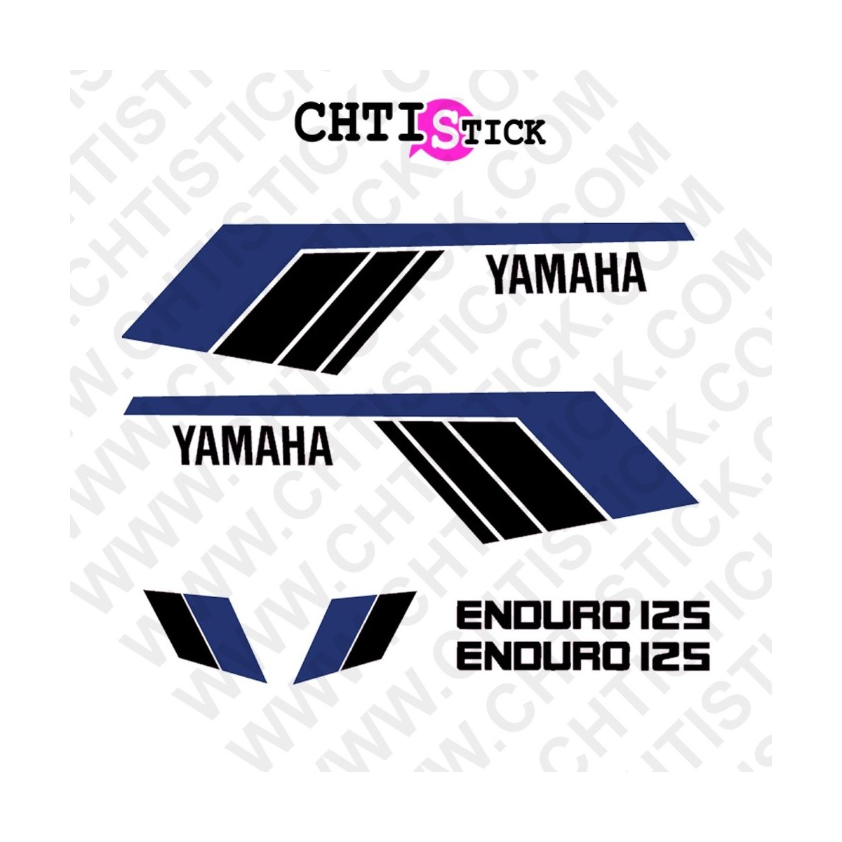 STICKERS YAMAHA 125 DTMX 79 B