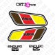 chtistick STICKERS YAMAHA 125 DTMX 77 M