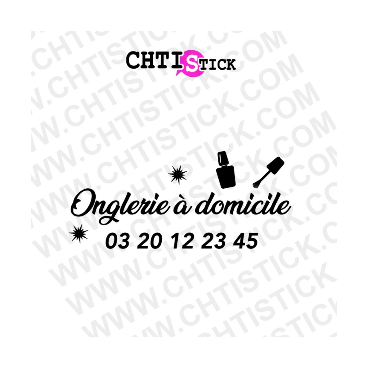 chtistick MARQUAGE VÉHICULE ONGLERIE