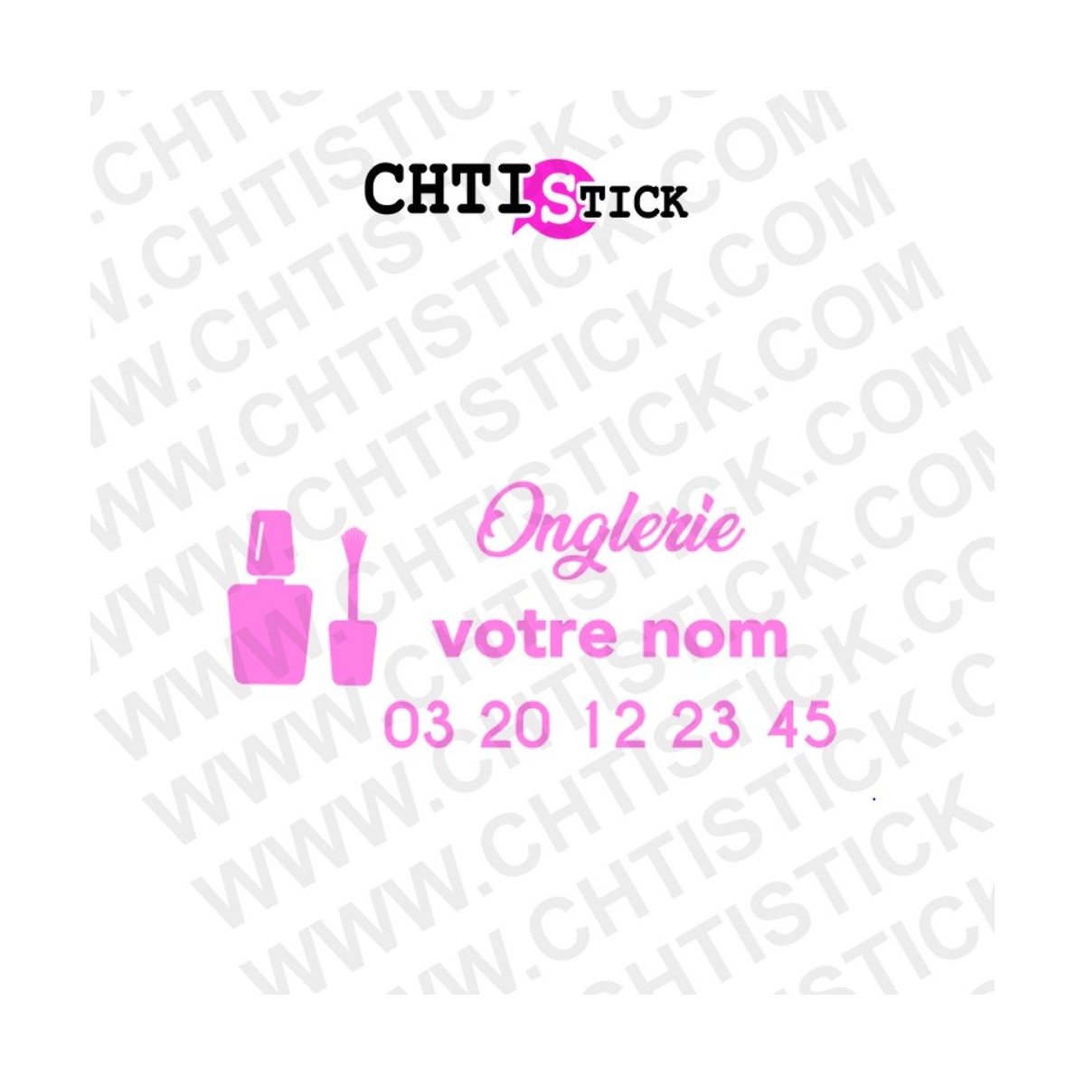 chtistick MARQUAGE VÉHICULE ONGLERIE