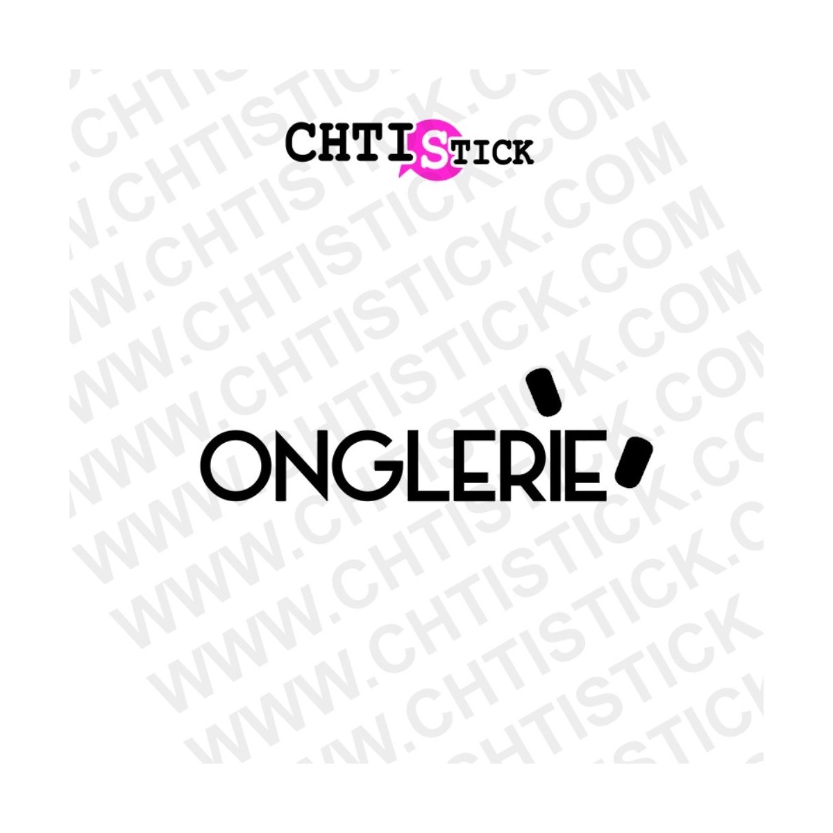 STICKERS ONGLERIE